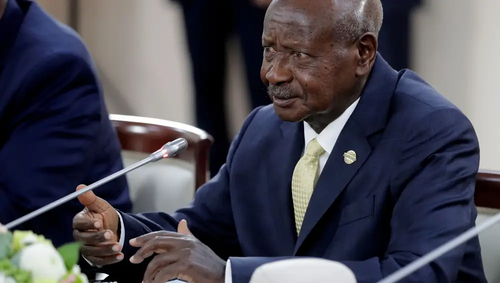 El presidente de Uganda, Yoweri Museveni