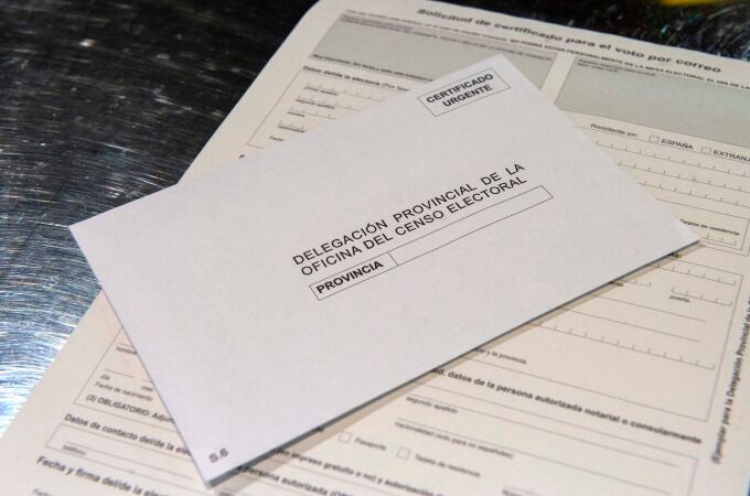 Ejemplo de voto por correo