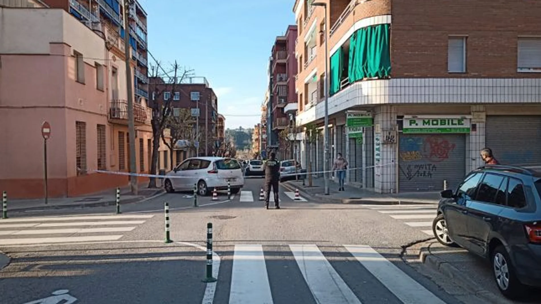 En la imagen, el lugar de Olesa en el que tuvieron lugar los hechos