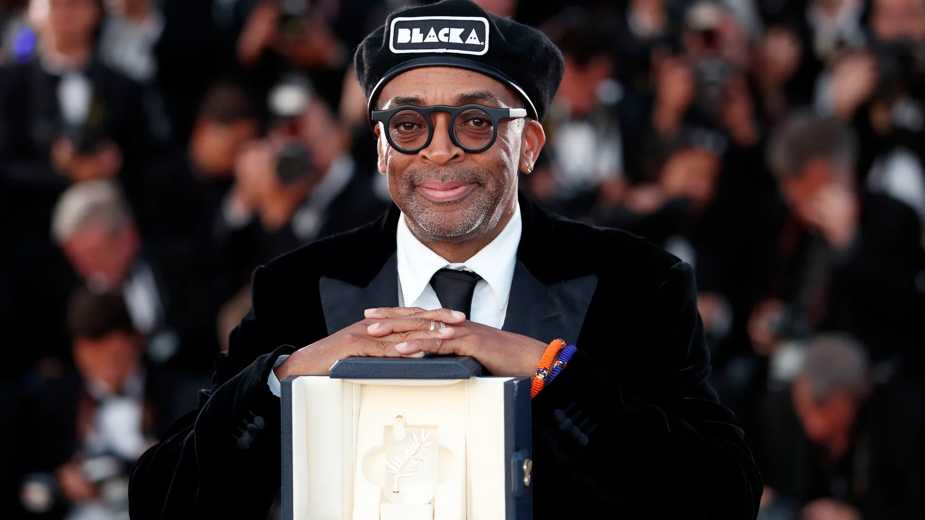 Spike Lee, tras ganar el Gran premio del jurado por 'BlacKkKlansman' en el Festival de Cannes de 2018