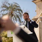 El presidente de Vox, Santiago Abascal
