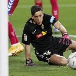 El portero del Elche Edgar Badía.