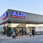 Fachada de uno de los supermercados Aldi