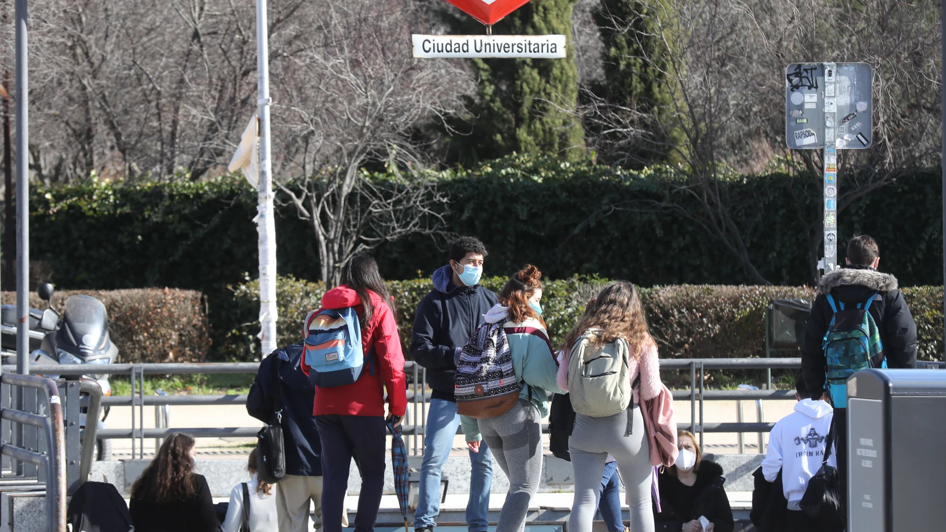 Estudiantes universitarios madrileños