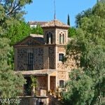 Fachada exterior de la finca en la que celebrará su boda el político de Vox y su novia