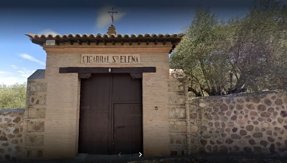 Entrada al cigarral de Santa Elena