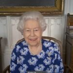 La reina Isabel II en una videoconferencia desde Buckingham Palace, el pasado 16 de marzo