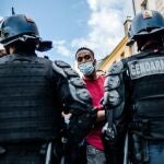 Policías antidisturbios en Marsella, en una imagen de archivo21/03/2021