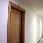 La puerta de un domicilio