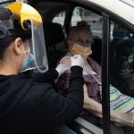 Vacunación contra el coronavirus en Santiago, Chile16/03/2021