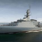 El acorazado HMS Trent