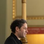 Gustavo Dudamel, en el Liceu, durante la presentación de "Otello"