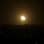 Foto de marzo de un ataque israelí en Gaza contra Hamas