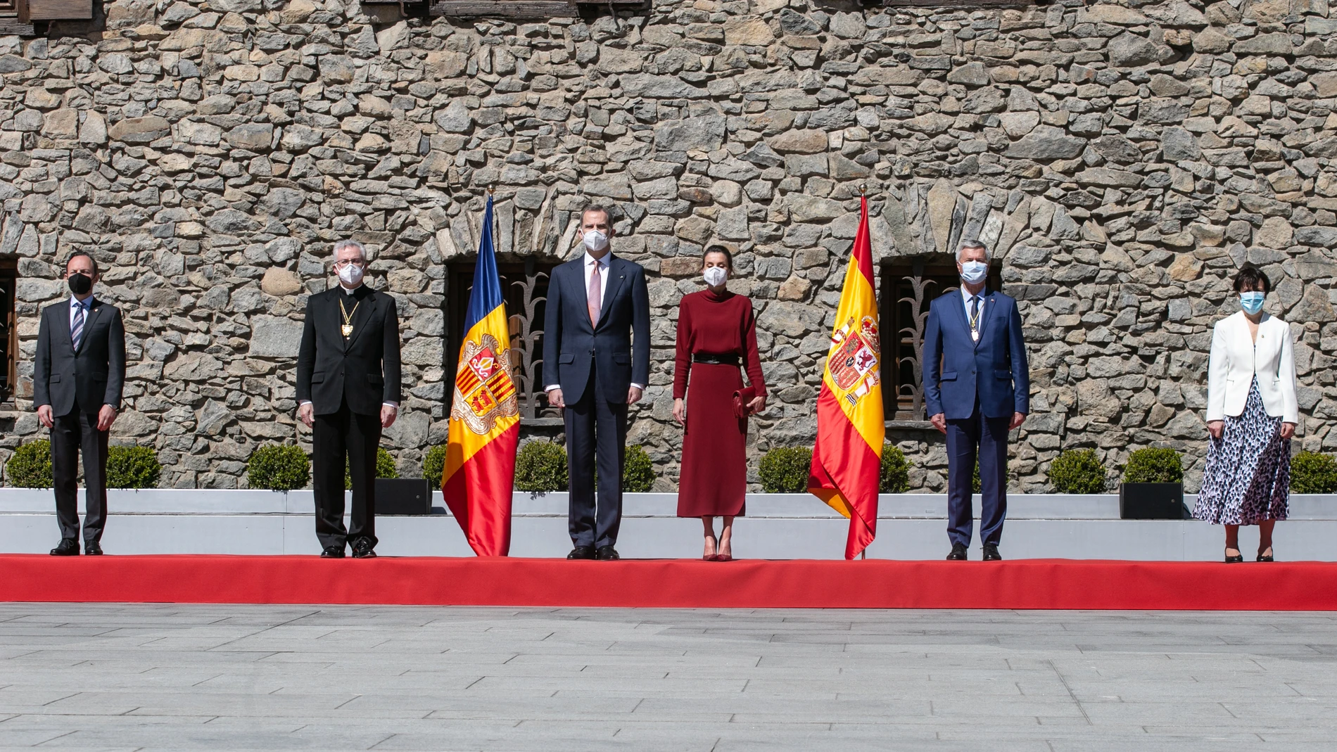 Primera jornada del viaje de los Reyes a Andorra