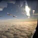 Un caza ruso MiG-31 durante maniobras militares en el Ártico en una foto de marzo de 2021
