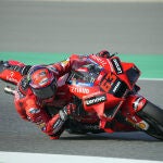 Francesco Bagnaia, en el circuito de Losail
