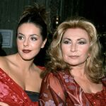 La cantante Rocío Jurado, junto a su hija Rocío Carrasco