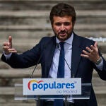 El líder del PP, Pablo Casado