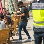 Imagen de archivo de Agentes de la Policía Nacional en Palma de Mallorca