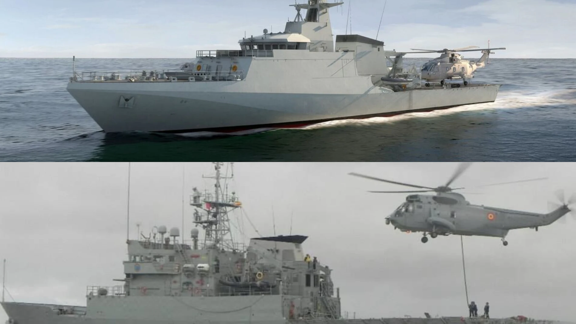 Gibraltar: HMS Trent y Centinela
