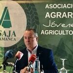 El presidente de Asaja Castilla y León, Donaciano Dujo