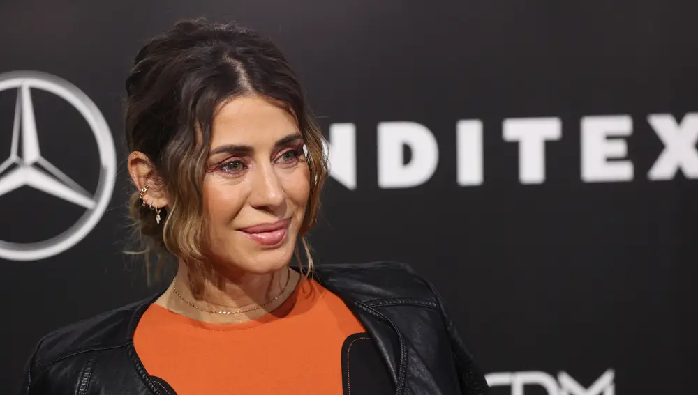 Elena Tablada durante el photocall del desfile de Fernando Claro en la MBFW en Ifema, Madrid (España)