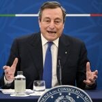 El primer ministro italiano Mario Draghi