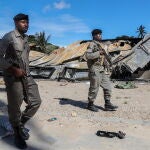 Militares vigilan la zona de Cabo delgado después del ataque de Daesh. que ocupó la zona durante varios días EFE/EPA/JOAO RELVAS