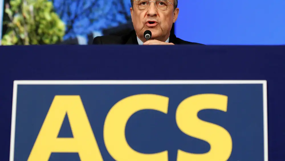 El presidente de ACS, Florentino Perez