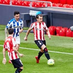 Ibai Gómez con el Athletic.