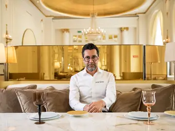 Quique Dacosta, responsable del espacio gastronomico del hotel Ritz de Madrid. Quique Dacosta, responsable del espacio gastronomico del hotel Ritz de Madrid.