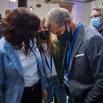 Isabel Díaz Ayuso y Toni Cantó, en el Congreso de Nuevas Generaciones del PP