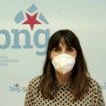 La portavoz de BNG, Maria González Albert