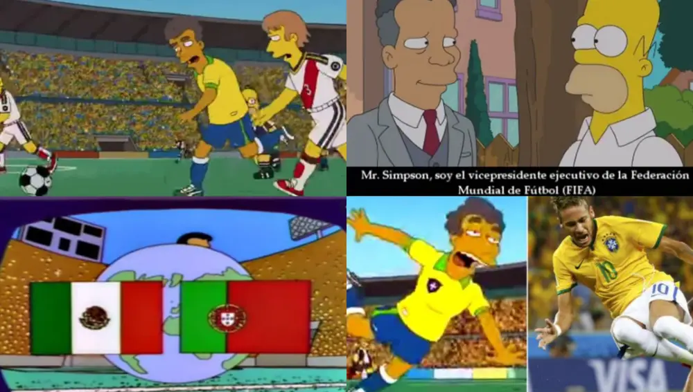 Las predicciones futboleras de los Simpson