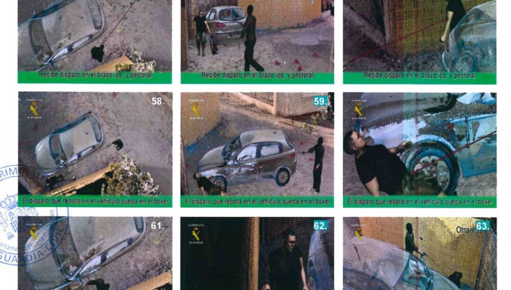 Reconstrucción del asesinato en Águilas (Región de Murcia) de Giuseppe Nirta