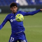 Carles Aleñá con el Getafe.