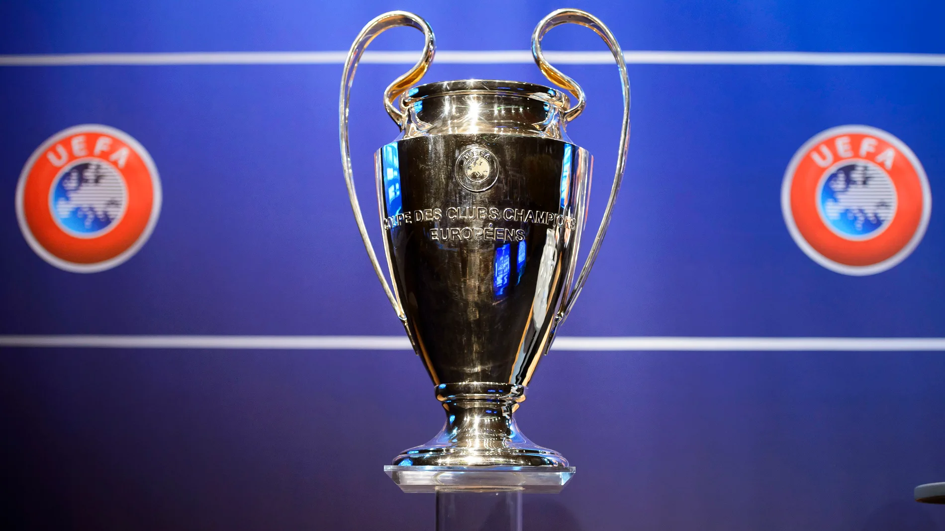 El trofeo de la Champions