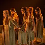 Imagen del montaje de "Troyanas", versión firmada Ángeles González Sinde