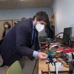 López Miras visita el IES Miguel de Cervantes de Murcia que incorporará el nuevo Centro Integrado de Formación Profesional, el primero de la capital