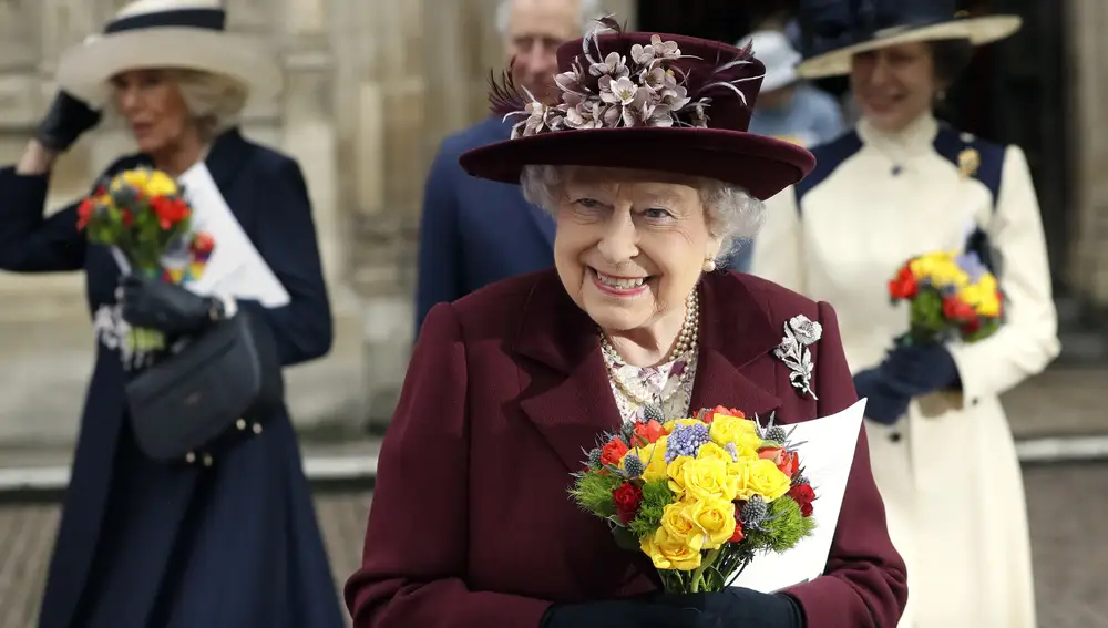 La reina Isabel II