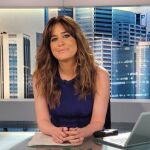 Isabel Jiménez, en 'Informativos Telecinco'