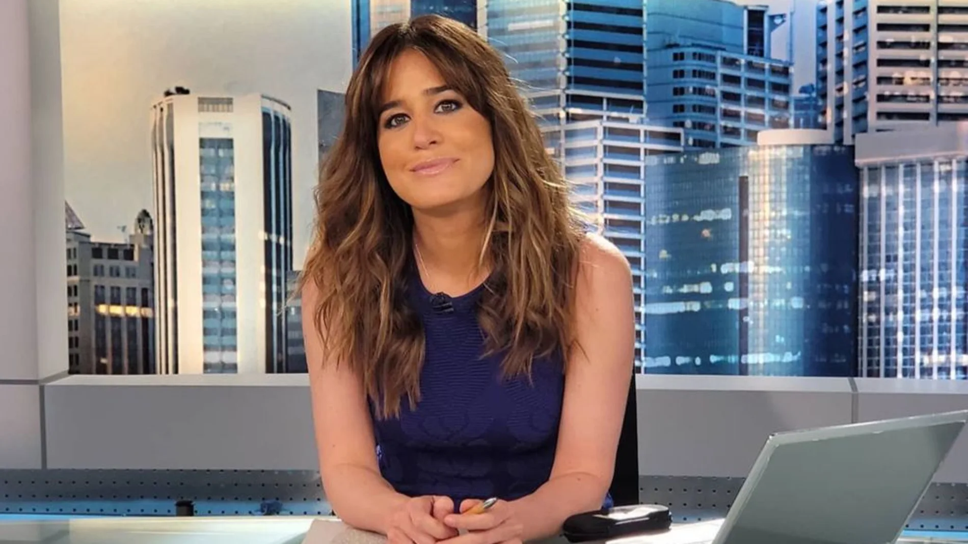 Isabel Jiménez, en 'Informativos Telecinco'