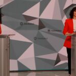 Mónica García e Isabel Díaz Ayuso han coincidido en las colores de su indumentaria