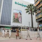El edificio de El Corte Inglés en Pintor Sorolla fue el primero que abrió en la ciudad