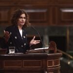 La ministra portavoz y ministra de Hacienda, María Jesús Montero