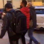 Foto facilitada por la policía italiana de la detención de Endri Elezi