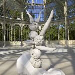 Una de las obras instaladas en el Palacio de Cristal