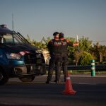 Un control de los Mossos d'Esquadra