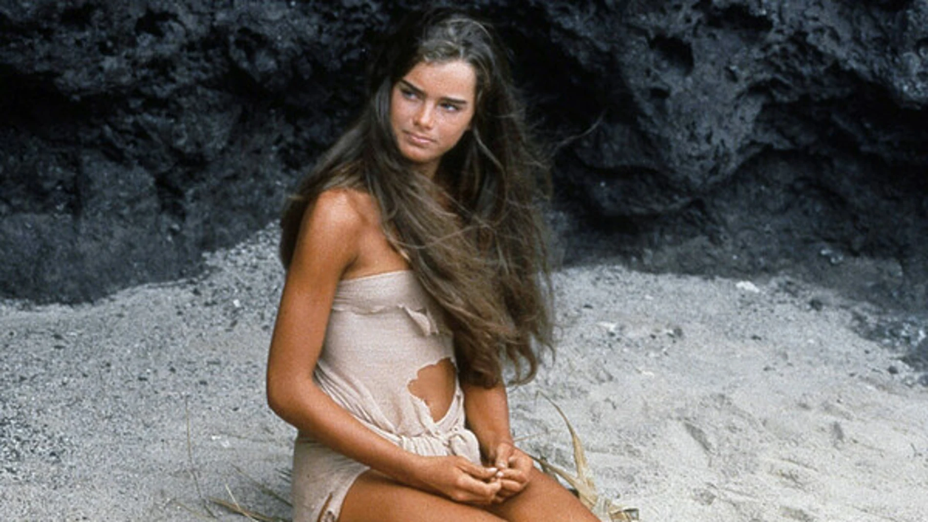 Brooke Shields en la película 'El lago azul'
