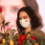 La presidenta de la Comunidad de Madrid y candidata del PP a la reelección, Isabel Díaz Ayuso